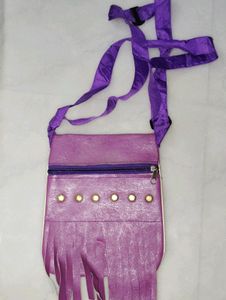 Purple Sling Bag