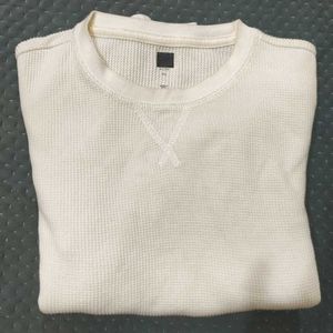 ✨ Uniqlo Premium Waffle-Knit Long Sleeve