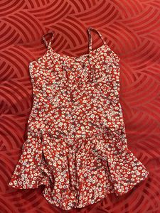 Floral Print Sundress (no Coins)