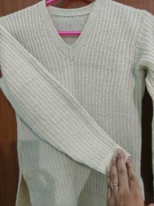 Handmade Cream Sweater
