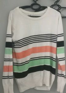 Striped Pullover Sweater