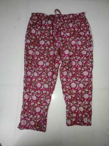 New Maroon 4xl Kurti Pants/Cotton/Janasya