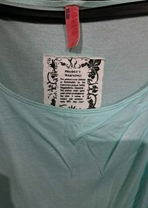 Cyan Tank Top