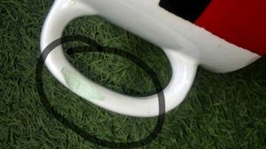 Striped Ceramic Mug Set 2