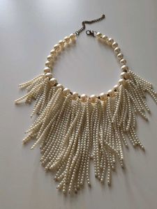 ODETTE Pearl Waterfall Necklace