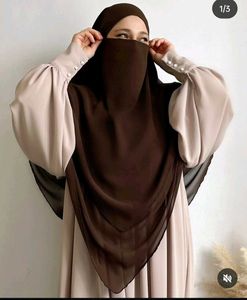 IMPORTED KHIMAR WITH NAQAB