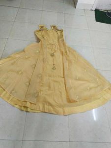 Beautiful Attached Jacket Gown