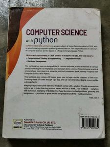 Computer Science with Python - Class XII