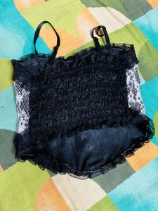Women Pearl Padded Bralette