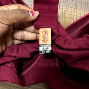 Burgundy Bra