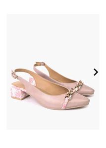 Slingback With Block Heel