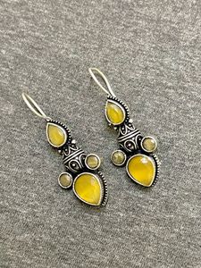Silver Replica Hook Earring