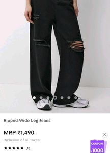 Urbanic Ripped Jeans (Last Price 250)