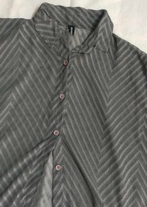 Grey Full Sleeves Shirt