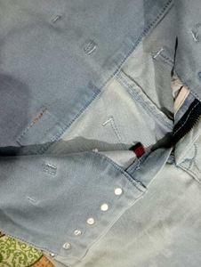 Light Blue Jeans.. Little Fade In Upper Side