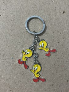 Cute Tweety Keychain