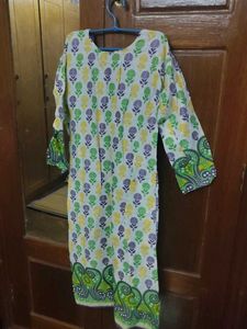 Floral Print Kurta