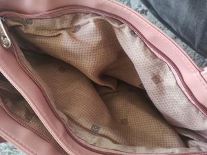 TWO WOMAN BRANDED LEATHER HANDBAGS