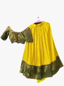 Yellow Lehenga Choli Set