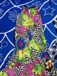 Bold Floral & Animal Print Dress