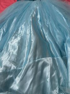 Elsa Inspired Costume Dress