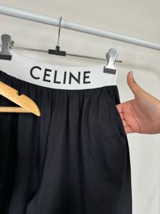 Black Celine Cord Set