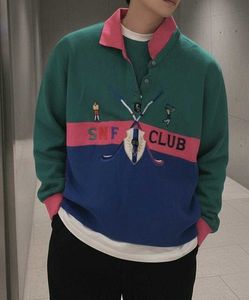 🇰🇷 [Unisex] Vintage SNF Golf Wear Pullover