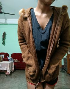 Oversized Jacket Sweater