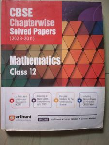 Arihant Maths chapter wise pyq