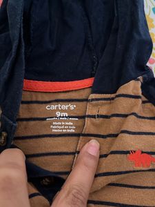 Baby Boy Hoodie T Shirt And Lower 6-9months