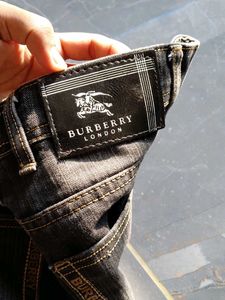 Burberry London England baggy jeans