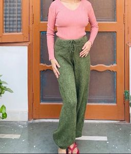 Cozy Green Lounge Pants