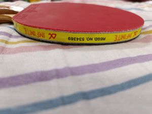 INFINITE Rubber Hot-Shot Table Tennis Racket