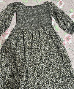 Floral Smocked Dress