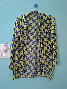Stylish Yellow Cardigan