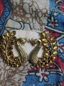 Peacock Earrings