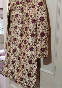 Rad+Blue Floral Design Sherwani