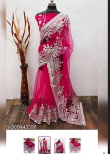 Beautiful Net Saree