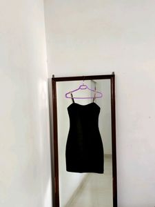 Sexy Metal Chain Backless Dress