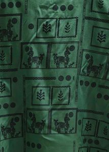 Green Casual Roll Up Sleeves  Top