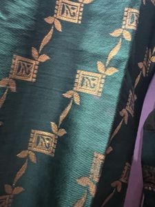 Elegant Green &amp; Gold Kurti