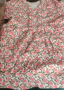 Anarkali Model Top Cord Set