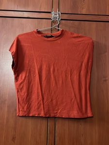 Casual Orange T-Shirt