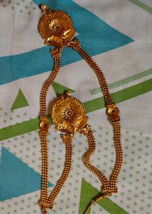 2 Layered Peacock Design Pendent Set