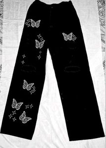 Butterfly Star Ripped Jeans