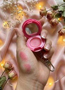Lip and Cheek Blush Keychain Mini
