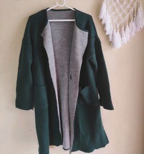 Green Cardigan