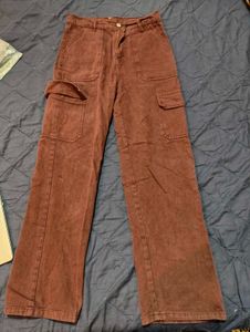 Maroon Cargo Pants