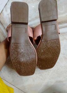 Blush Pink Toe-Ring Sandals