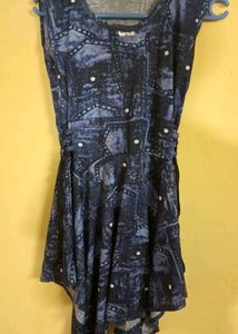 Quadrilateral Casual Frock Dress.